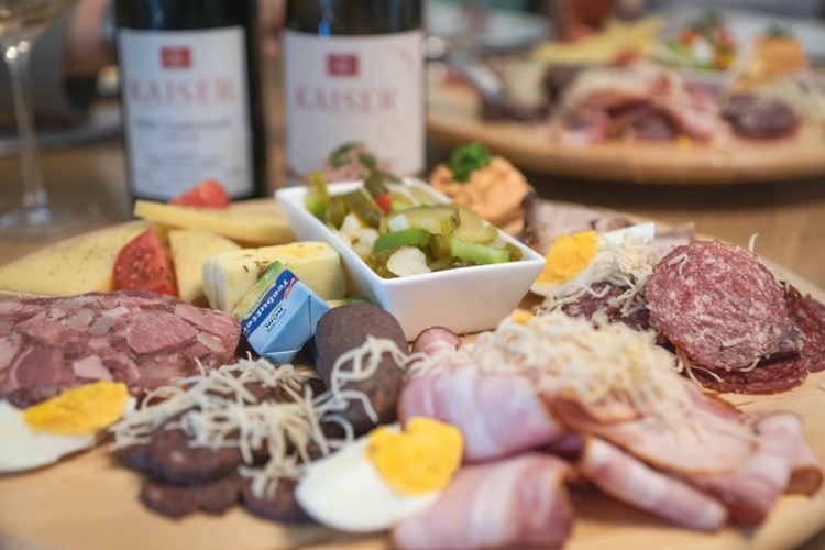 Genießen am Weingut